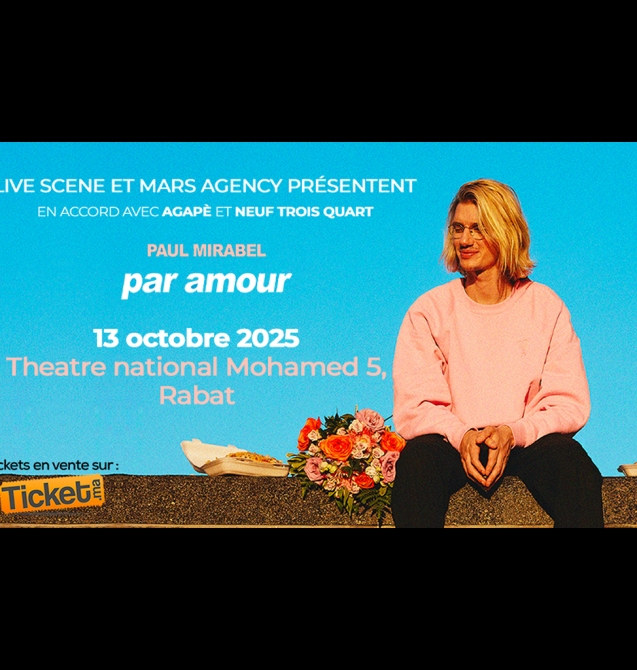 Le roi du stand-up de retour vous donne rendez-vous à Rabat