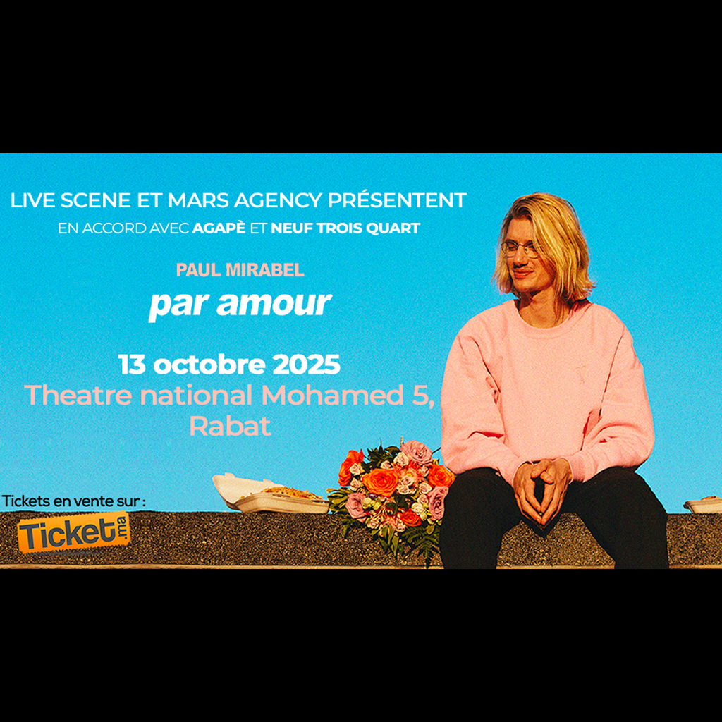 Le roi du stand-up de retour vous donne rendez-vous à Rabat